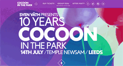 Desktop Screenshot of cocooninthepark.com